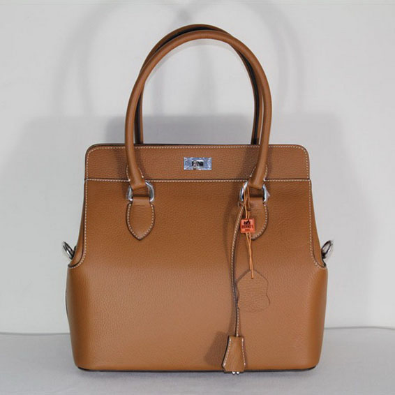 Best Hermes Toolbox 20 Shoulder Bag Light Coffee 6021 On Sale - Click Image to Close